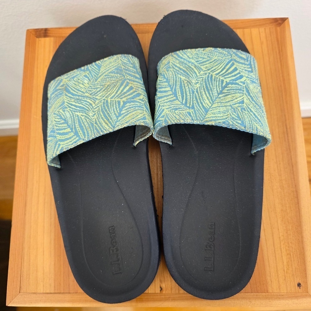 LL Bean Women's Slip-On Sandals/Slides - Size 8